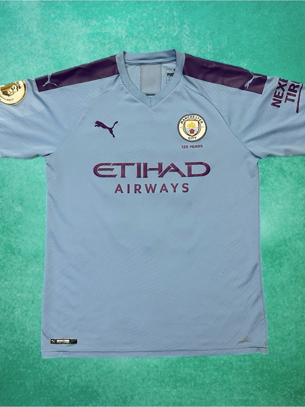 Manchester City 125 Years Kun Aguero Puma Jersey